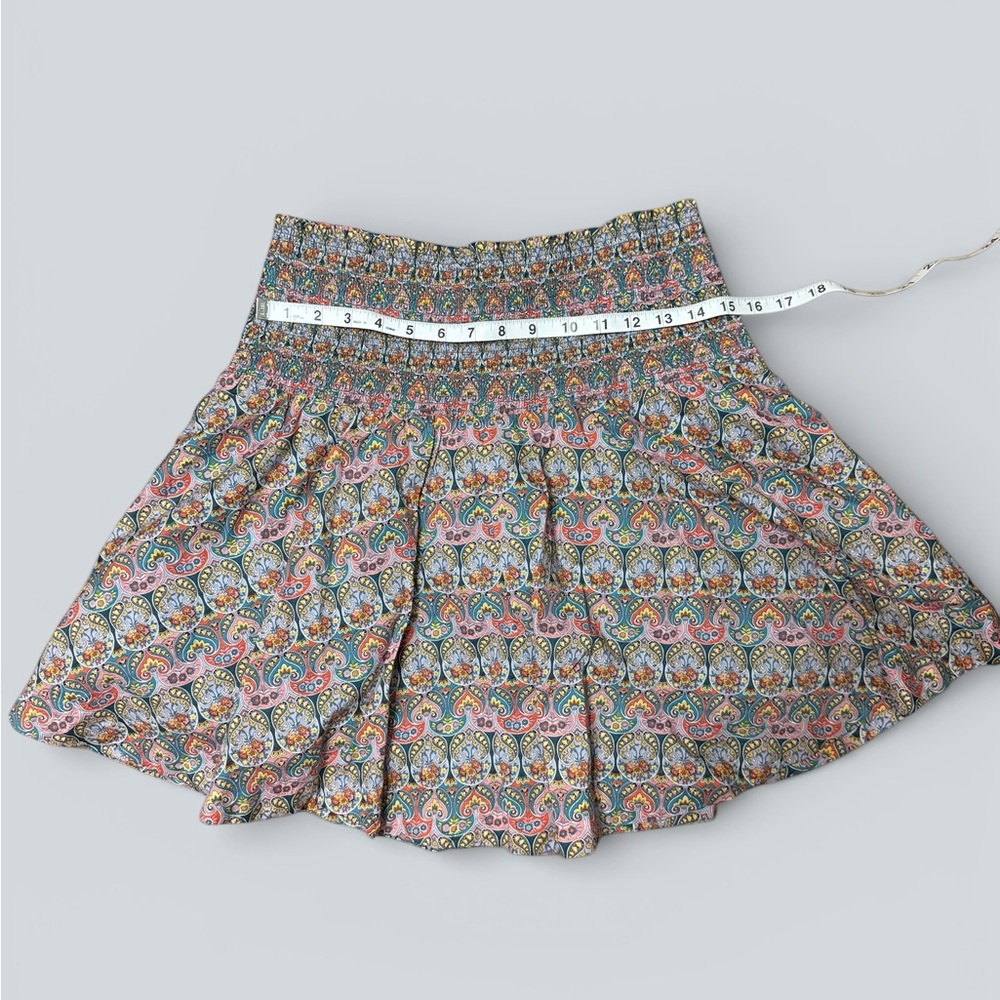 J. Crew Multicolor Paisley Mini Skirt - Picture 5 of 6